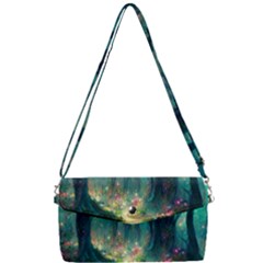 Magical Forest Forest Painting Fantasy Removable Strap Clutch Bag by danenraven