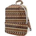 x mas texture pack 4 Zip Up Backpack View1