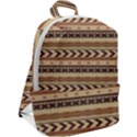 x mas texture pack 4 Zip Up Backpack View2