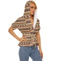 x mas texture pack 4 Lightweight Drawstring Hooded Top View3