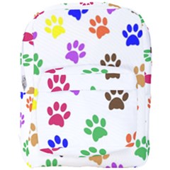 Pawprints Full Print Backpack by artworkshop