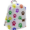 Pawprints Zip Up Backpack View2