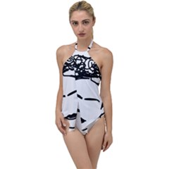 Frida Kahlo  Go With The Flow One Piece Swimsuit by Sobalvarro