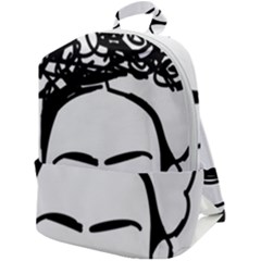 Frida Kahlo  Zip Up Backpack by Sobalvarro