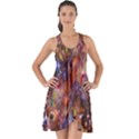 Fantasy Surreal Animals Psychedelic Pattern Show Some Back Chiffon Dress View1