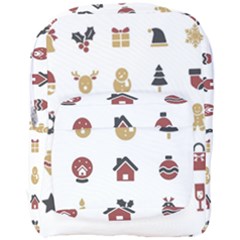 Christmas Symbols Full Print Backpack by artworkshop