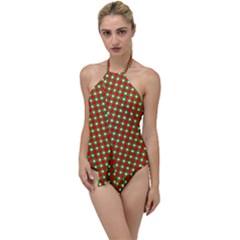 Lumberjack Plaid, Buffalo Plaid, Go With The Flow One Piece Swimsuit by artworkshop