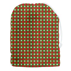Lumberjack Plaid, Buffalo Plaid, Drawstring Pouch (3xl) by artworkshop