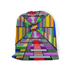 Art Background Abstract Drawstring Pouch (xl) by artworkshop