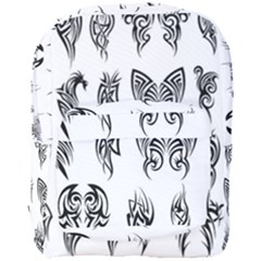 Tattoo Pattern Coin Purse Full Print Backpack by artworkshop
