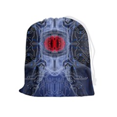 Art Robot Artificial Intelligence Technology Drawstring Pouch (xl) by Ravend