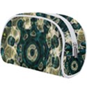 Fractal Glowing Kaleidoscope Wallpaper Art Design Make Up Case (Large) View2