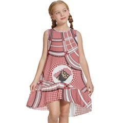 Im Fourth Dimension Saudi Kids  Frill Swing Dress by imanmulyana