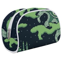 Ship Sea Monster Boat Island Night Pixel Make Up Case (medium) by Pakemis
