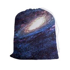 Space Cosmos Galaxy Stars Black Hole Universe Drawstring Pouch (2xl) by Pakemis
