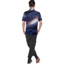 Space Cosmos Galaxy Stars Black Hole Universe Men s Polo Tee View2