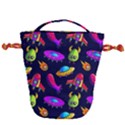 Space Pattern Drawstring Bucket Bag View2