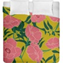 Pink Flower Seamless Pattern Duvet Cover Double Side (King Size) View2