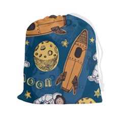 Missile Pattern Drawstring Pouch (2xl) by Pakemis