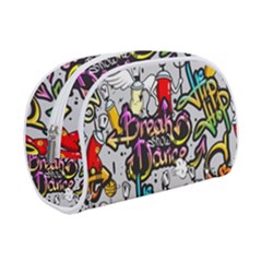 Hip Hop Background Make Up Case (small) by Pakemis