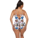Full Color Flash Tattoo Patterns Retro Full Coverage Swimsuit View4