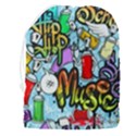 Graffiti Characters Seamless Patterns Drawstring Pouch (3XL) View2
