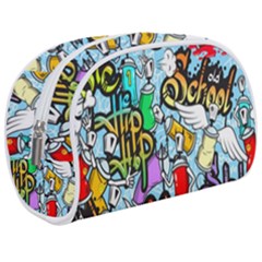 Graffiti Characters Seamless Patterns Make Up Case (medium) by Pakemis