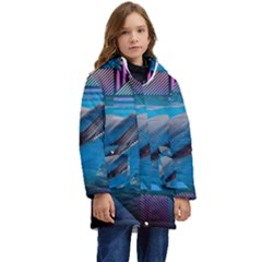 Beautiful  Kid s Hooded Longline Puffer Jacket by Sparkle
