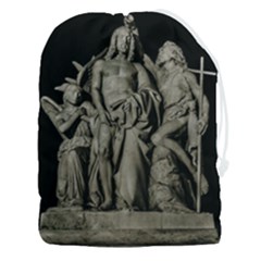 Catholic Motif Sculpture Over Black Drawstring Pouch (3xl) by dflcprintsclothing