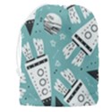 Cute Seamless Pattern With Rocket Planets Stars Drawstring Pouch (3XL) View2