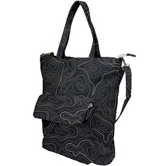 Damask-seamless-pattern Shoulder Tote Bag by Pakemis