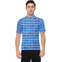 Background Abstract Texture Men s Short Sleeve Rash Guard by artworkshop