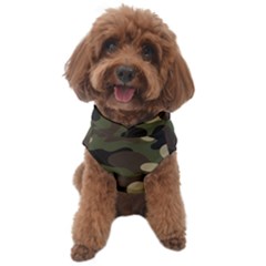 Camouflage Pattern Background Dog Sweater by artworkshop