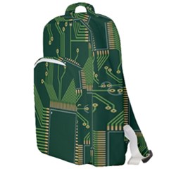 Technology Board Trace Digital Double Compartment Backpack by artworkshop