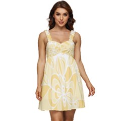 Amber Zendoodle Ruffle Strap Babydoll Chiffon Dress by Mazipoodles