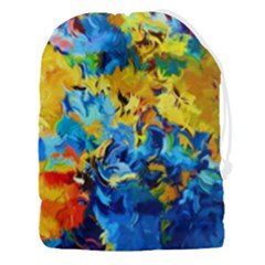 Modern Art Drawstring Pouch (3xl) by gasi