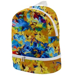 Modern Art Zip Bottom Backpack by gasi