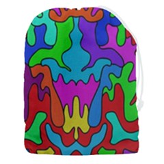 Colorful Design Drawstring Pouch (3xl) by gasi
