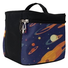 Space Galaxy Planet Universe Stars Night Fantasy Make Up Travel Bag (small) by Uceng