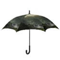 Waterfall River Fantasy Dream Planet Matte Hook Handle Umbrellas (Large) View3