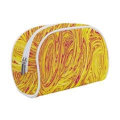 Red Yellow Abstract Wallpapers Abstracts Liquids Make Up Case (small) by Uceng