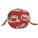 Christmas New Year Seamless Pattern Drawstring Bucket Bag View3