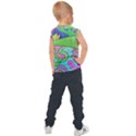 Colorful stylish design Kids  Sport Tank Top View2