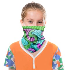 Colorful Stylish Design Face Covering Bandana (kids) by gasi