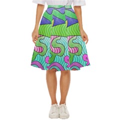 Colorful Stylish Design Classic Short Skirt by gasi