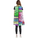 Colorful pattern Sleeveless Chiffon Waistcoat Shirt View2