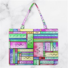 Colorful Stylish Design Medium Tote Bag by gasi