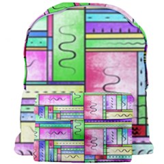 Colorful Stylish Design Giant Full Print Backpack by gasi