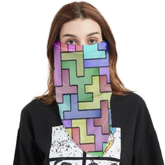 Colorful Stylish Design Face Covering Bandana (triangle) by gasi