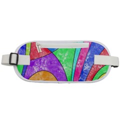 Colorful Stylish Design Rounded Waist Pouch by gasi